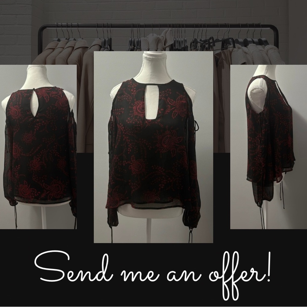 Express Woman’s Cold Shoulder Blouse - image 1